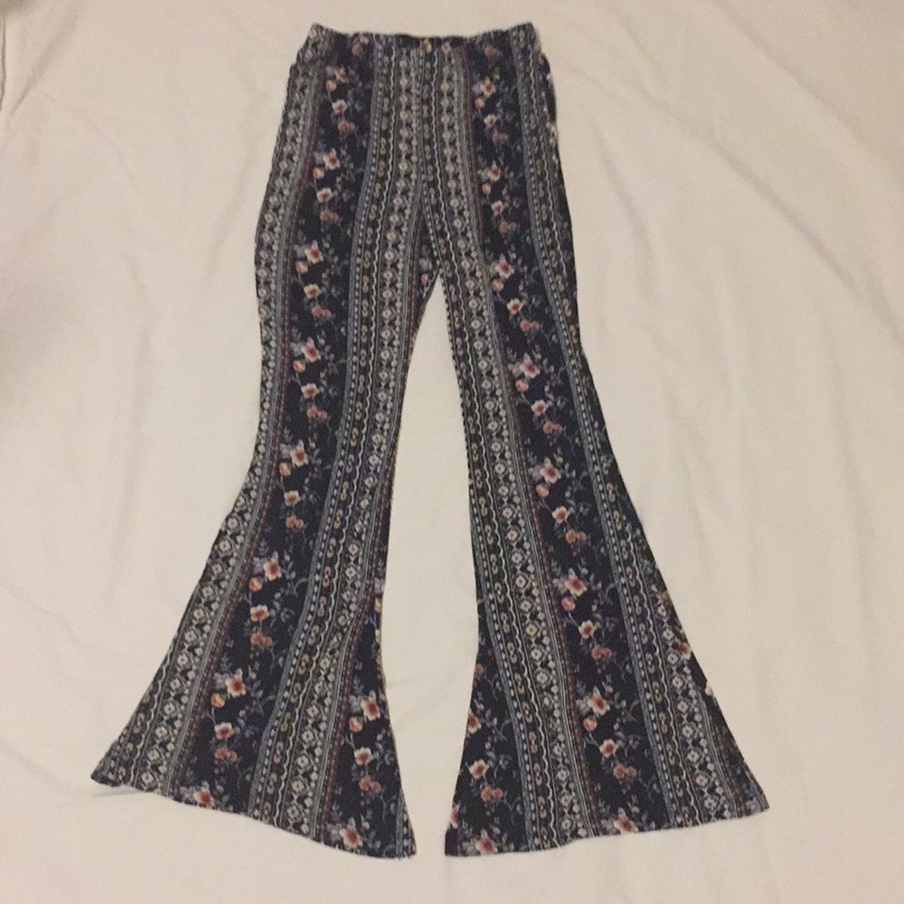 Girls’ Bohemian Bellbottom Pants